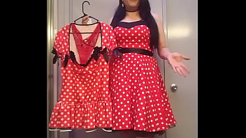 Preview 4 of Ass Expertise - Old Minnie Mouse Costume Vs. New Minnie Mouse Costume