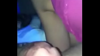 Preview 4 of Saxes Sane Lione Mp4 Video - Roommate sucking by cock as I fuck her with her fav toy
