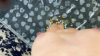 Preview 2 of Sunny Lione Xxx Oil Massage - Giant woman destroys defenseless sweet bears with her ass