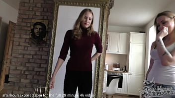 Preview 1 of Sex Son Kods - becky berry and miss pussycat giving me pov private blowjob