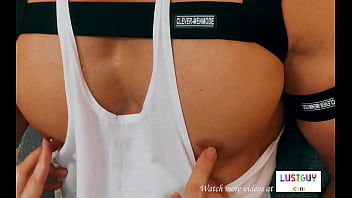 Preview 2 of Rom Brother - I played with this muscle guy&#039_s nipples
