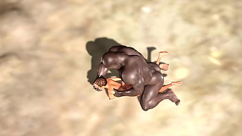 Preview 4 of 12 Year Giril Xxx - Hot sex on the beach! Big black man bangs a horny ebony on the savage island