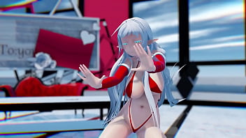Preview 1 of My Boos Xxxleah Gotti - MMD Not Shy