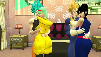 Preview 4 of Arab Sex Memakai Cadar - Dragon Ball Porn Hentai Intercambio de Esposas Goku y Vegeta Esposas infieles y Calientes Quieren que las Folle el Amigo de su Marido NTR