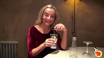Preview 2 of Fucking Stranded Corinna Blake - Hot blonde Austrian Victoria Pure having anal party with French meat