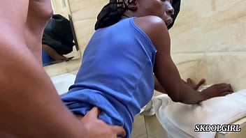 Preview 1 of Xxx Rsky - I bang my slutty maid in the restroom: Vera,  Saint.