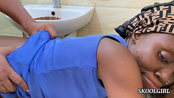 Preview 4 of Xxx Rsky - I bang my slutty maid in the restroom: Vera,  Saint.