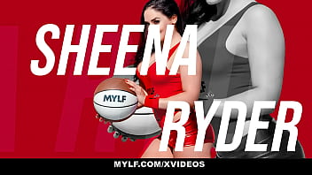 Preview 1 of Son Force Crying Mom - Slutty Milfs Sheena Ryder and Aidra Fox Compete For Refs Cock