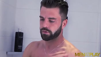 Preview 2 of Auntay Sex Vedeos - MENATPLAY Suited Latino Hector De Silva Masturbates Solo