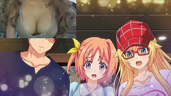 Preview 2 of Facial Overload Veruca - Chico pervertido con suerte se coje a sus compa&ntilde_eras de trabajo - hentai mankitsu happening Parte 4 Melinamx