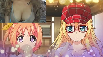 Preview 1 of Facial Overload Veruca - Chico pervertido con suerte se coje a sus compa&ntilde_eras de trabajo - hentai mankitsu happening Parte 4 Melinamx