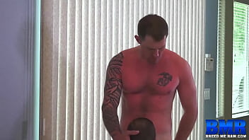 Preview 2 of A Word - BREEDMERAW Hunky Sean Knight Having Wild Bareback With Buddy