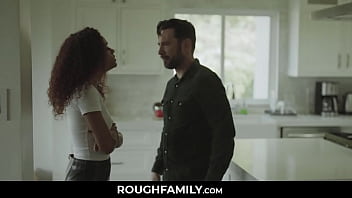 Preview 1 of Xx Gift - RoughFamily.com ⏩ Nice Step Father Pummeling his Ebony Stepdaughter,  Scarlit Scandal