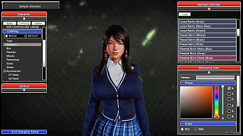 Preview 3 of Sleeping Mom Fuck By Son Forcely - Honey Select character creation but with a more fitting song