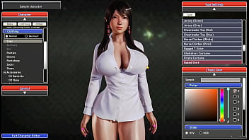 Preview 4 of Sleeping Mom Fuck By Son Forcely - Honey Select character creation but with a more fitting song