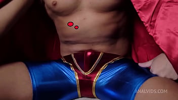 Preview 2 of Indian Hot Xxx Videos Play - Fuckerman rushes to the rescue to save Jessie Way from anal hunger and power her ass with superhero power NRX096