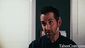 Preview 2 of Night Dad - Student Fucks Janitor To Keep Him From Fucking Other Students