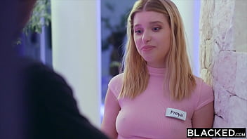 Preview 2 of Xxx Jepang Ma Ank Menantu - BLACKED BBC-loving Busty Blonde seduces handsome stranger