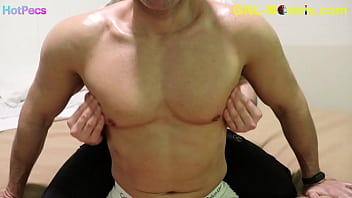 Preview 2 of Telugu Aunty Sulking Videos - Oh,  wow! Those great pecs getting worshipped and Nipples Played!