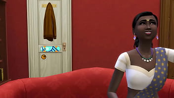 Preview 1 of Hadise Sex Videosu - Indian step Mom And Son Caught Her Virgin Son Reading A Book About Sex Then She Blowjob To Help Him After Son Finished He Went To Mother Room At Night To Continue And Fuck Her