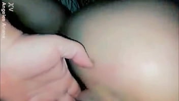 Preview 3 of Breeze Shower - Latina has sex with two. anal dildo blowjob