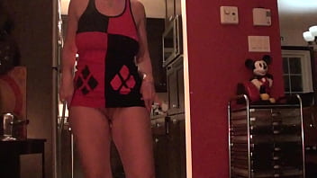 Preview 1 of Nikola Anistan - Upskirt kitchen dance