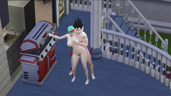 Preview 2 of Mushlman Xxx Video - Goku Porn Cap1 Bulma ve al maestro roshi follando con mil y se une junto a vegeta