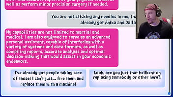 Preview 3 of Gay Boy Slave Cucumber Webcam - I Received a Human-Like Robot For Christmas (Fap CEO)