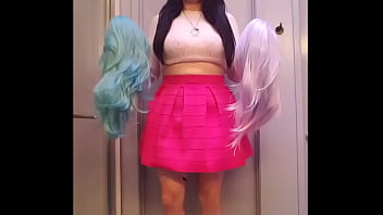 Preview 4 of Aparna Xxx Sex - Me Prepping For My Wig Video