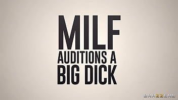 Preview 4 of Cute Slm Sknny - Milf Auditions A Big Dick / brazzers trailer from zzfull.com/audi