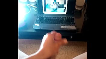 Preview 2 of Cat S - WANK JOB FILMED BY TABLET &amp_ MOBILE!!!