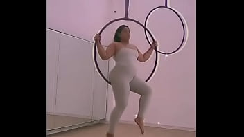 Preview 3 of Xxxsex Iran - Pinay Pole Dancing with Heels and doing Aerial Hoops