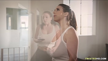 Preview 2 of Porn Puta - Sexy maid Angela White freaks out then getting fucked Big dick white boy drills chubby maid