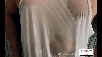 Preview 1 of Public Finland Voyeur - My friend who is a money boy asked me to have sex with his chest