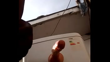 Preview 2 of Indian Sex Ducking - she Mounted On Washing Machine and enjoy