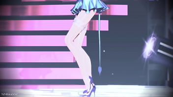 Preview 2 of Two Mom Ass Each Other Love - MMD R18 LUVORATORRRRRYTDA Succubus Miku