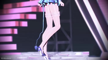 Preview 3 of Two Mom Ass Each Other Love - MMD R18 LUVORATORRRRRYTDA Succubus Miku