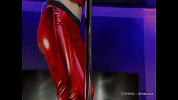 Preview 3 of Sunny Leon Boobs Kiss - red crystal bitch !!