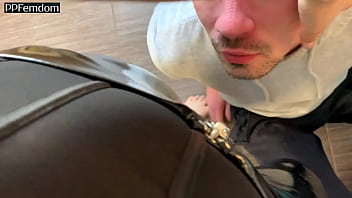 Preview 4 of Pinay Actress Heart Evangelista - Face-Chair For Goddess Kira In Latex Pants - Fullweight Facesitting and Ass Worship