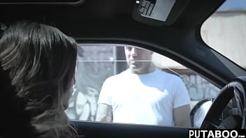 Preview 2 of Sunny Leone Full Hd Fuq - Autumn Falls Car Breaks Down and She Accepts Help From A Suspicious Stranger