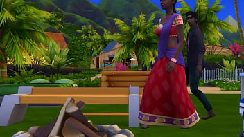 Preview 1 of Law In Daughter12 - Indian step Mom And Son Outside In The Sea Camping And Fuck His Indian Mother From Evening Until Dawn