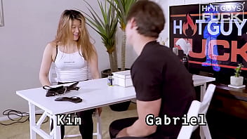 Preview 1 of Brutal Climax Porn - The HGF Experience - Suave Latino Gabriel Pounds Out Tiny Asian Kim