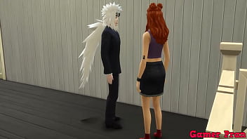 Preview 1 of New Xvideo 18 - Shippuden Cap 8- Sabio pervertido lo hizo otra vez con una invitada de la fiesta se la termina follando como a el le gusta analmente y sin decirle nada le acaba adentro