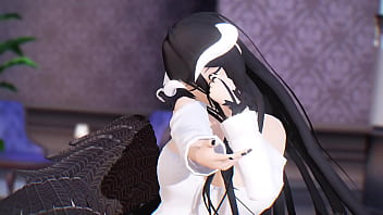 Preview 1 of Smely Sdae Xxx Video - MMD Overlord Albedo