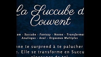 Preview 1 of Alice Ashley Cam Soda - La Succube du Couvent - French audio porn horny succubus