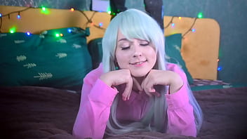 Preview 1 of Girl Mastrubating Multi Orgasm - Elizabeth Liones tries a new glass dildo in all her holes - Seven Deadly Sins Cosplay ASMR SpookyBoogie