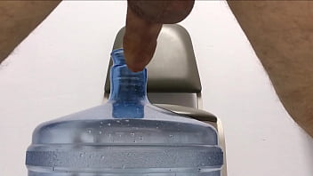 Preview 1 of X Vidoes In Hd - Fucking a 5 Gallon Water Bottle