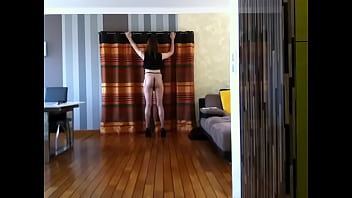 Preview 1 of Filmywap - Sharone du Mont-Aim&eacute_ tries on her new heels