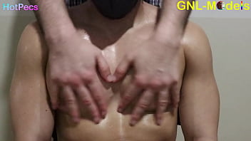 Preview 4 of Shemale Masturbation - Hot Pec worship and nipple play!