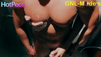 Preview 1 of Child Watches Parent Sex - Hot guy getting edged and nipple played